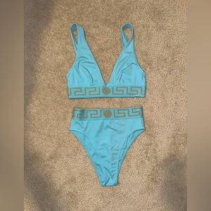 Versace two piece swimsuit